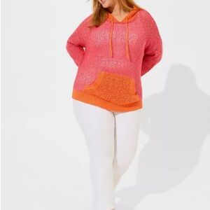 Torrid Textured‎ Pointelle Hoodie